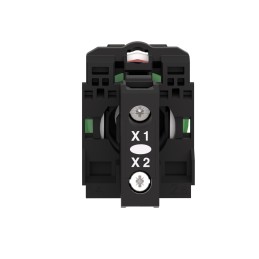 1 pcs - Schneider Electric, Harmony XB5, Panel Mount Red Pilot Light, 22mm Cutout, IP66, IP67, Round, 250V