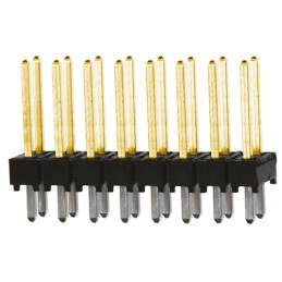 10 pcs - Samtec TSW Series Straight Through Hole Pin Header, 16 Contact(s), 2.54mm Pitch, 2 Row(s), Unshrouded