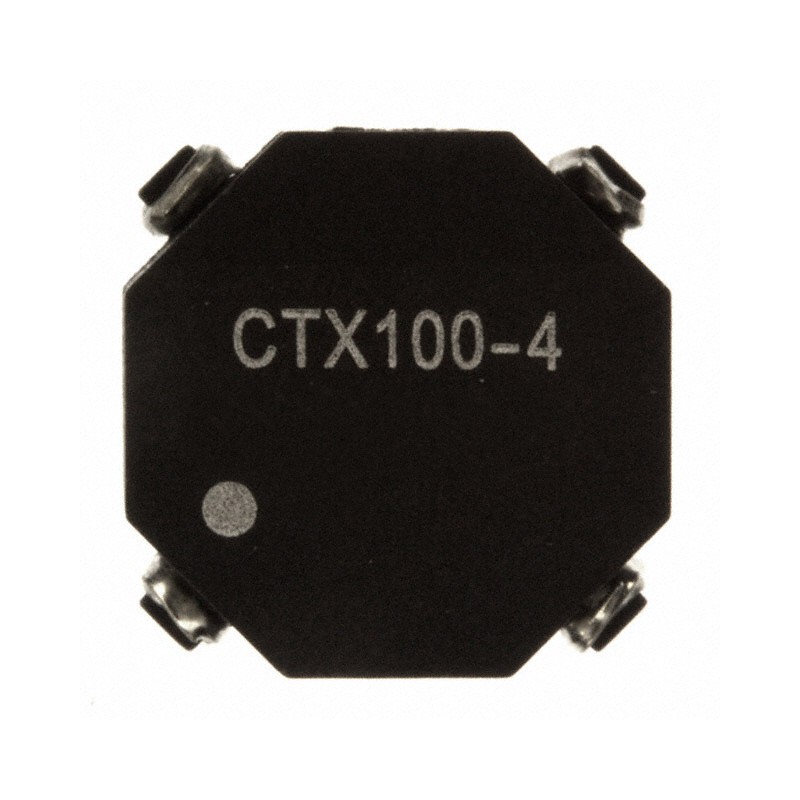 1 pcs : CTX100-4-R - INDUCT ARRAY 2 COIL 99.23UH SMD