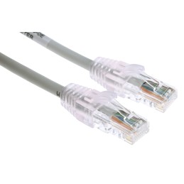 1 pcs - Molex Premise Networks Cat5e Straight Male RJ45 to Straight Male RJ45 Ethernet Cable, U/UTP, Grey PVC Sheath, 7m