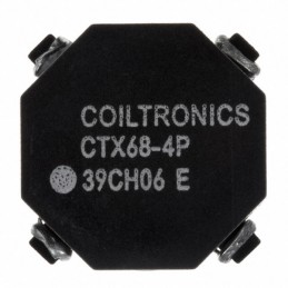 1 pcs : CTX68-4P-R - INDUCT ARRAY 2 COIL 67.37UH SMD