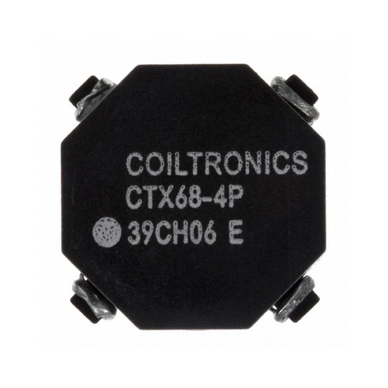 1 pcs : CTX68-4P-R - INDUCT ARRAY 2 COIL 67.37UH SMD