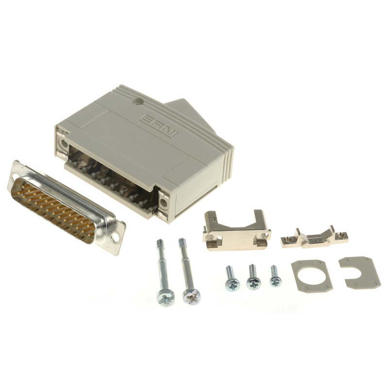 1 pcs - ERNI KSG 200 25 Way D-sub Connector