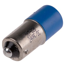 1 pcs - RS PRO Blue Panel Mount Indicator, 25 x 10mm Mounting Hole Size