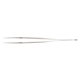 1 pcs - Weller Erem 110 mm, Stainless Steel, Pointed, Relieved, Tweezers