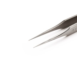 1 pcs - Weller Erem 110 mm, Stainless Steel, Pointed, Relieved, Tweezers