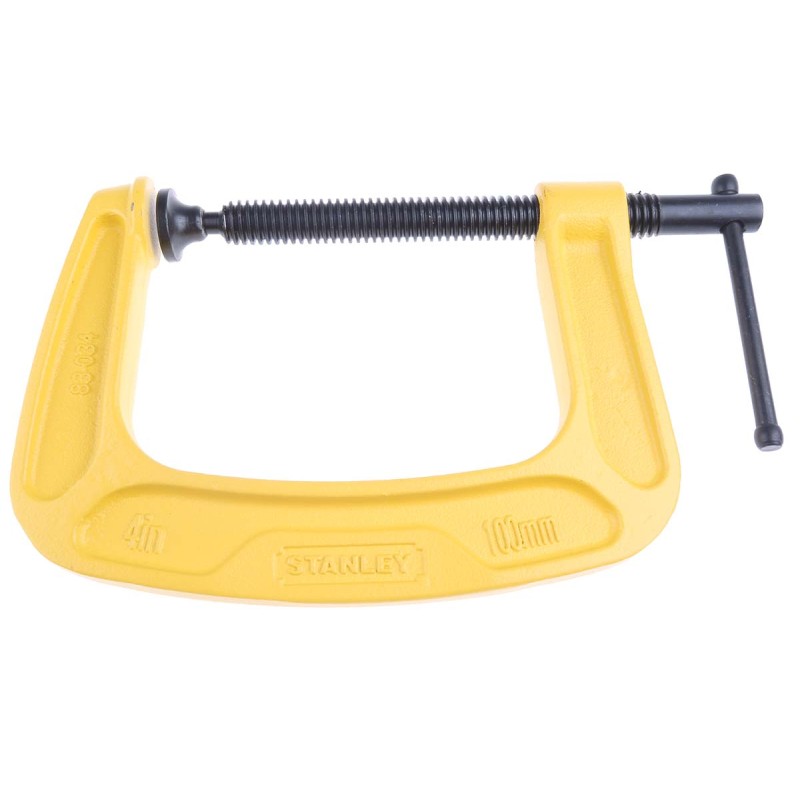 1 pcs - Stanley 100mm x 75mm G Clamp