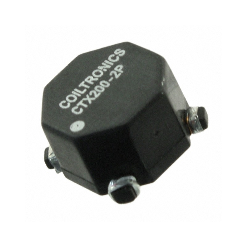 1 pcs : CTX200-2P-R - INDUCT ARRAY 2 COIL 201.59UH SMD