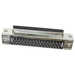 1 pcs - TE Connectivity Amplimite .050 III 68 Way Right Angle Through Hole D-sub Connector Socket, 1.27mm Pitch