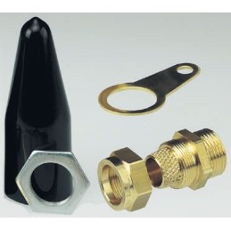 1 Kit - Prysmian BW32 Series Steel Cable Gland Kit, M32 Thread, 26.2mm Max