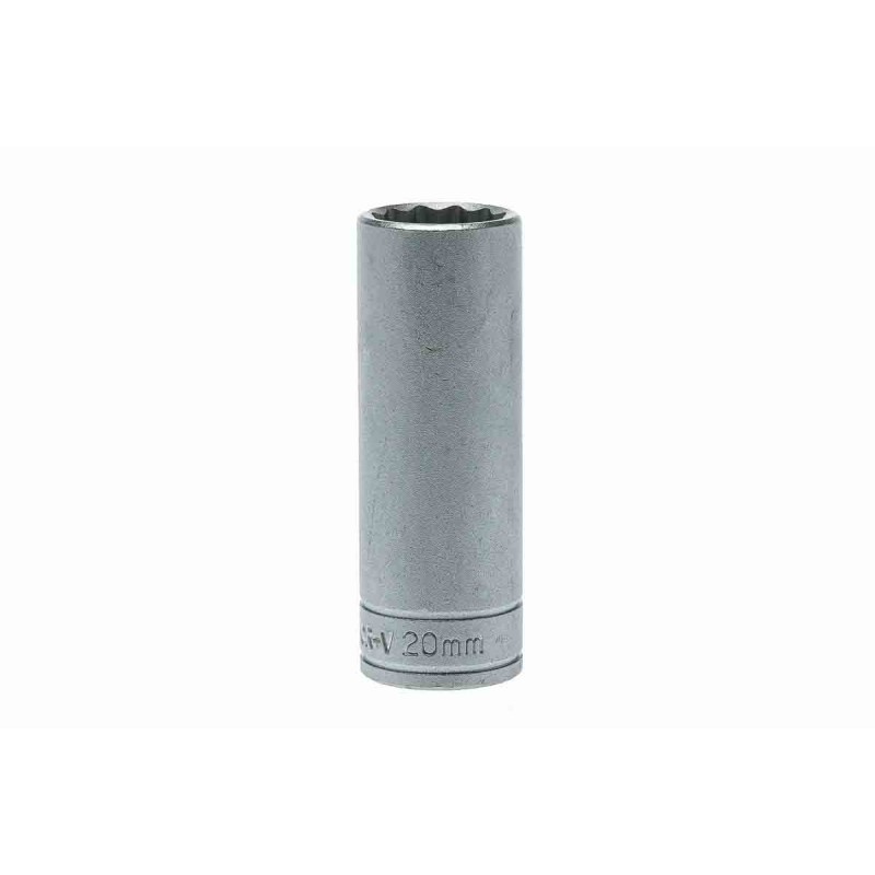 1 pcs - Teng Tools 1/2 in Drive 20mm Deep Socket, 12 point, 79 mm Overall Length