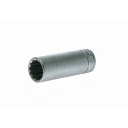 1 pcs - Teng Tools 1/2 in Drive 20mm Deep Socket, 12 point, 79 mm Overall Length