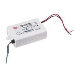 1 pcs - MEAN WELL LED Driver, 8 - 12V Output, 16.8W Output, 1.4A Output, Constant Current Dimmable
