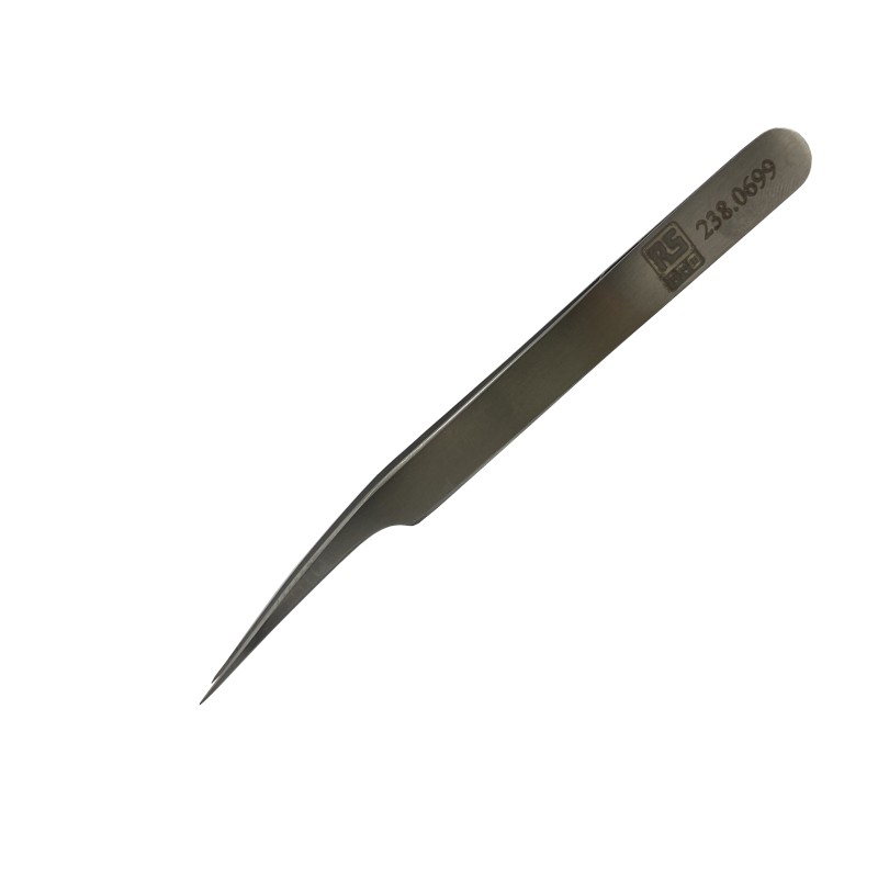 1 pcs - RS PRO 115 mm, Low Carbon Austenitic Steel, Fine, Tweezer