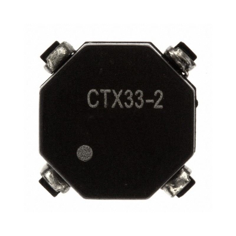 1 pcs : CTX33-2-R - INDUCT ARRAY 2 COIL 31.77UH SMD