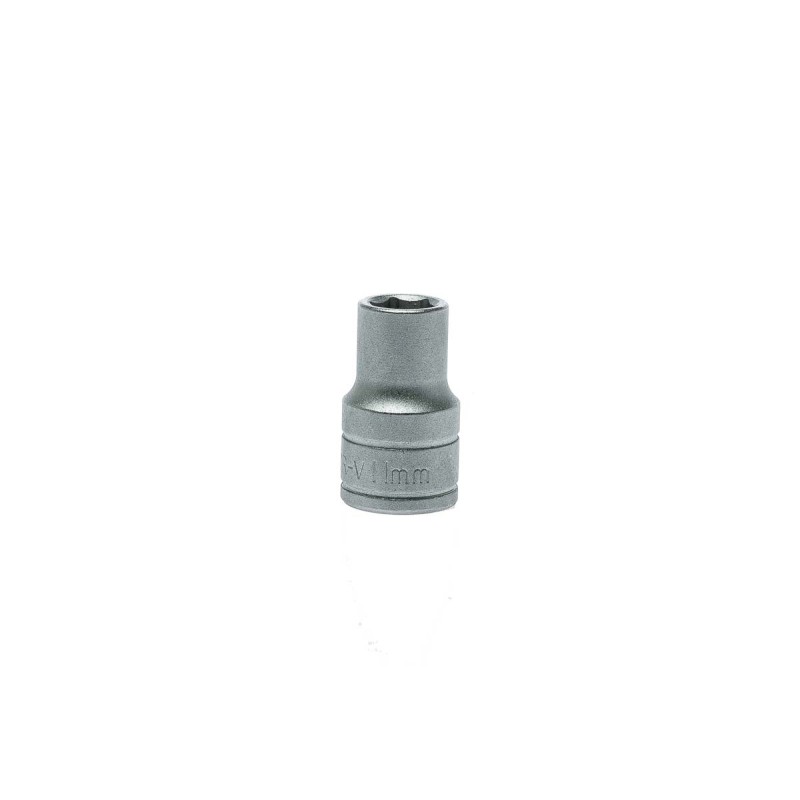 1 pcs - Teng Tools 1/2 in Drive 11mm Standard Socket, 6 point, 38 mm Overall Length