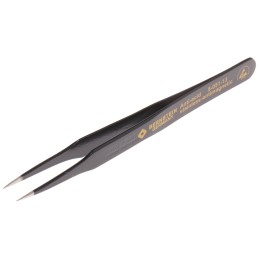 1 pcs - Bernstein 115 mm, Stainless Steel, Pointed, ESD Tweezers