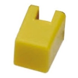 5 pcs - Omron Yellow Tactile Switch Cap for Series B3F-1000, Series B3F-3000, Series B3FS, Series B3W-1000, B32-1030