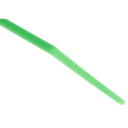 1 Bag of 100 - RS PRO Cable Tie, 100mm x 2.5 mm, Green Nylon, Pk-100