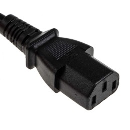 1 pcs - RS PRO IEC C13 Socket to IEC C14 Plug Power Cord, 300mm