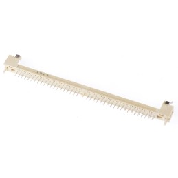 1 pcs - TE Connectivity 2.54mm Pitch 80 Way, Straight Through Hole Mount SIMM Socket