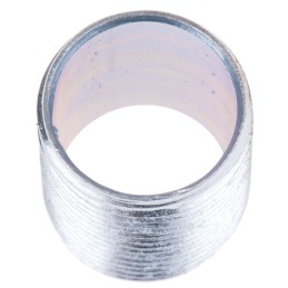 1 Pack of 25 - RS PRO Nipple, Conduit Fitting, 20mm Nominal Size, Steel, Silver