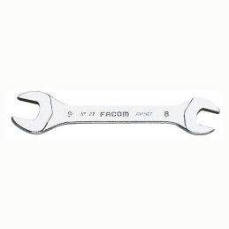 1 pcs - Facom Open Ended Spanner, 12mm, Metric, Double Ended, 110 mm Overall