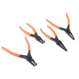 1 pcs - Bahco 4-Piece Circlip Plier Set, 250 mm Overall