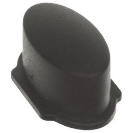 25 pcs - MEC Black Push Button Cap for Use with 3F Series Push Button Switch