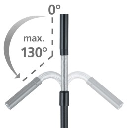 1 pcs - Laserliner 7.6mm probe Inspection Camera Kit, 1000mm Probe Length, 640 x 480pixelek Resolution, LED Illumination