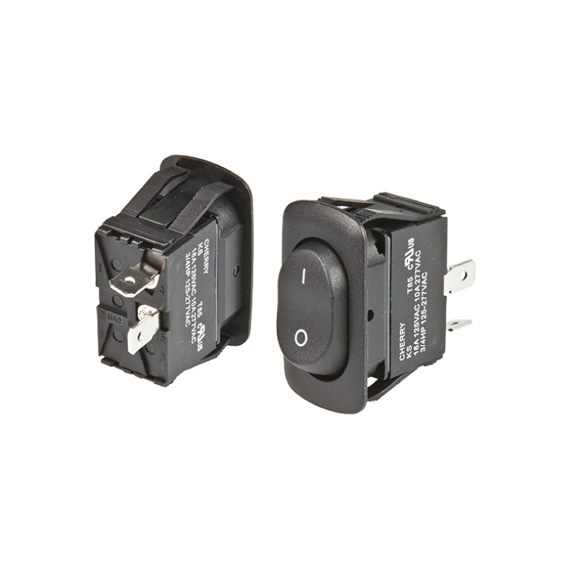 50 pcs - ZF SPST, On-None-Off Rocker Switch Panel Mount