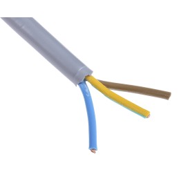 1 pcs - RS PRO CEE 7/7 Plug to Unterminated Power Cord, 2.5m