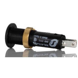 1 pcs - Schneider Electric Red Panel Mount Indicator, 24V, 8mm Mounting Hole Size