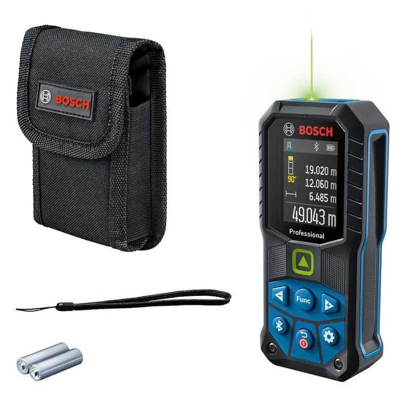 1 pcs - Bosch GLM 50-27 CG Laser Measure, 0.05 - 50.00m Range, ±1.5 mm Accuracy