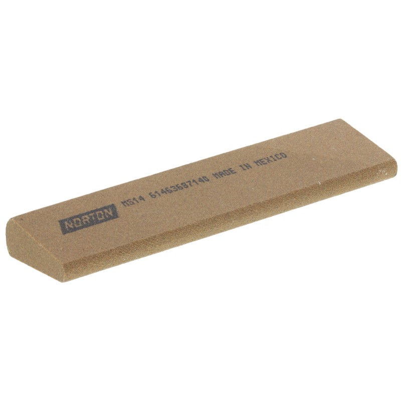 1 pcs - Norton Medium Round Edge Sharpening Stone, 102mm x 25mm x 11mm