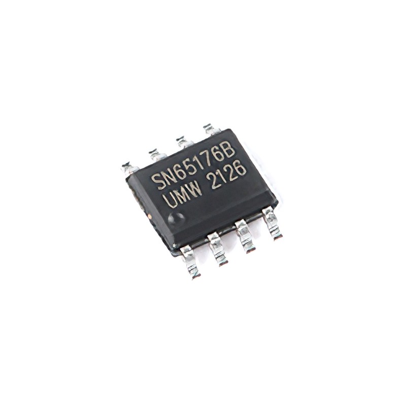 1 pcs : SN65176BDR - IC TRANSCEIVER HALF 1/1 8SOP