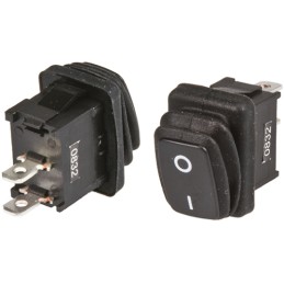 50 pcs - ZF SPST, On-None-Off Rocker Switch Panel Mount