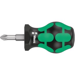 1 pcs - Wera Pozidriv Stubby Screwdriver, PZ1 Tip
