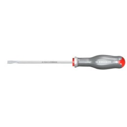 1 pcs - Facom Slotted Screwdriver, 6.5 mm Tip, 150 mm Blade, 270 mm Overall