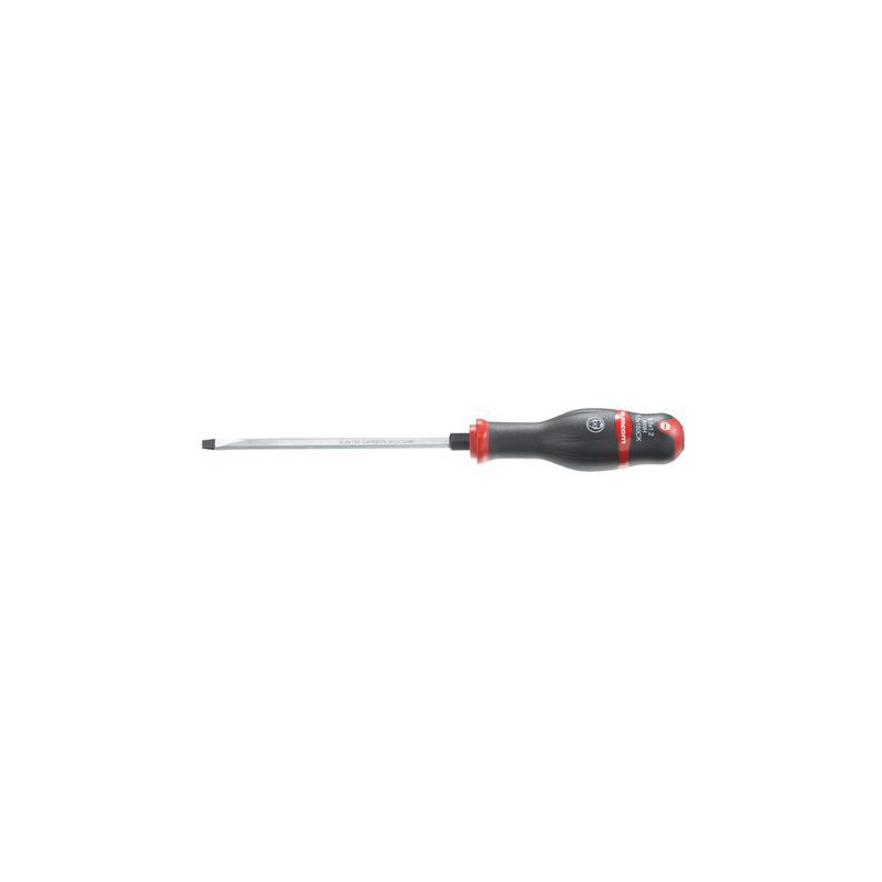 1 pcs - Facom Slotted Screwdriver, 5.5 mm Tip, 125 mm Blade