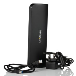 1 pcs - StarTech.com Dual Monitor USB 3.0 Docking Station with DVI, HDMI, VGA - 3 x USB ports, USB A, USB B