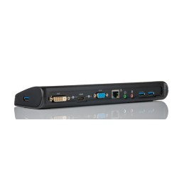 1 pcs - StarTech.com Dual Monitor USB 3.0 Docking Station with DVI, HDMI, VGA - 3 x USB ports, USB A, USB B