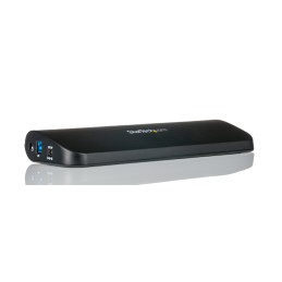 1 pcs - StarTech.com Dual Monitor USB 3.0 Docking Station with DVI, HDMI, VGA - 3 x USB ports, USB A, USB B