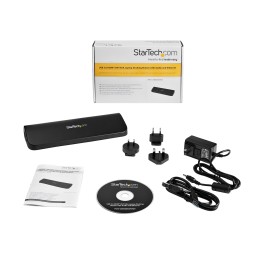 1 pcs - StarTech.com Dual Monitor USB 3.0 Docking Station with DVI, HDMI, VGA - 3 x USB ports, USB A, USB B