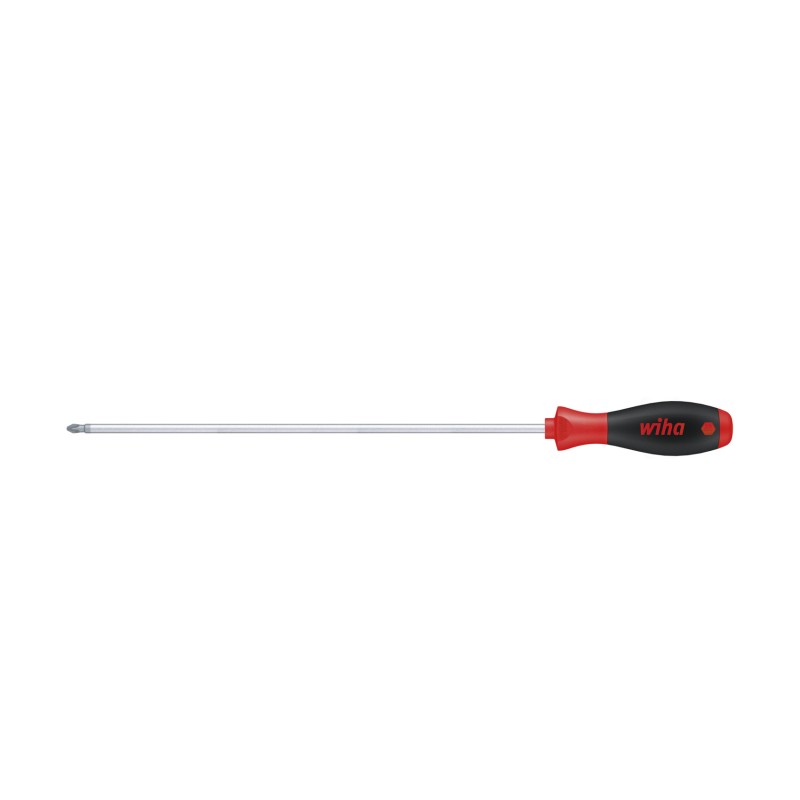 1 pcs - Wiha Tools Pozidriv Screwdriver, PZ2 mm Tip, 300 mm Blade, 418 mm Overall