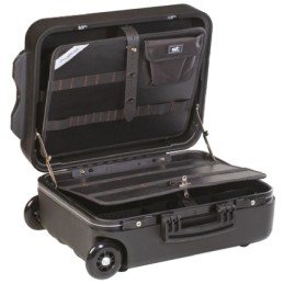 1 pcs - GT Line Plastic Tool Case, with 2 Wheels, 453 x 345 x 185mm