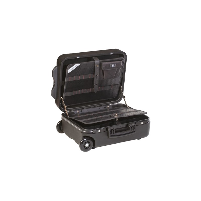1 pcs - GT Line Plastic Tool Case, with 2 Wheels, 453 x 345 x 185mm