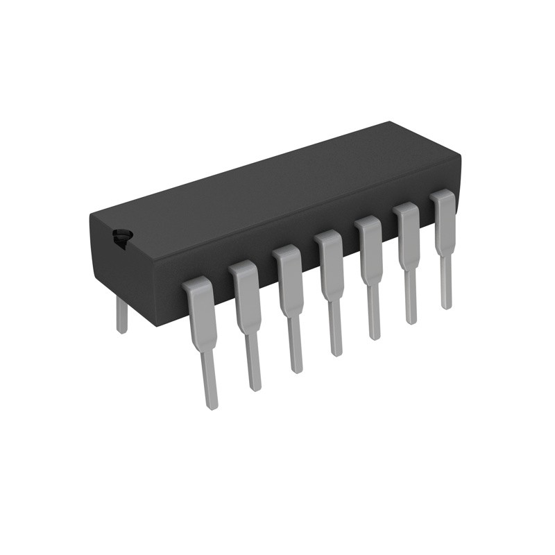 1 pcs : TLC27L4IN - IC CMOS 4 CIRCUIT 14DIP