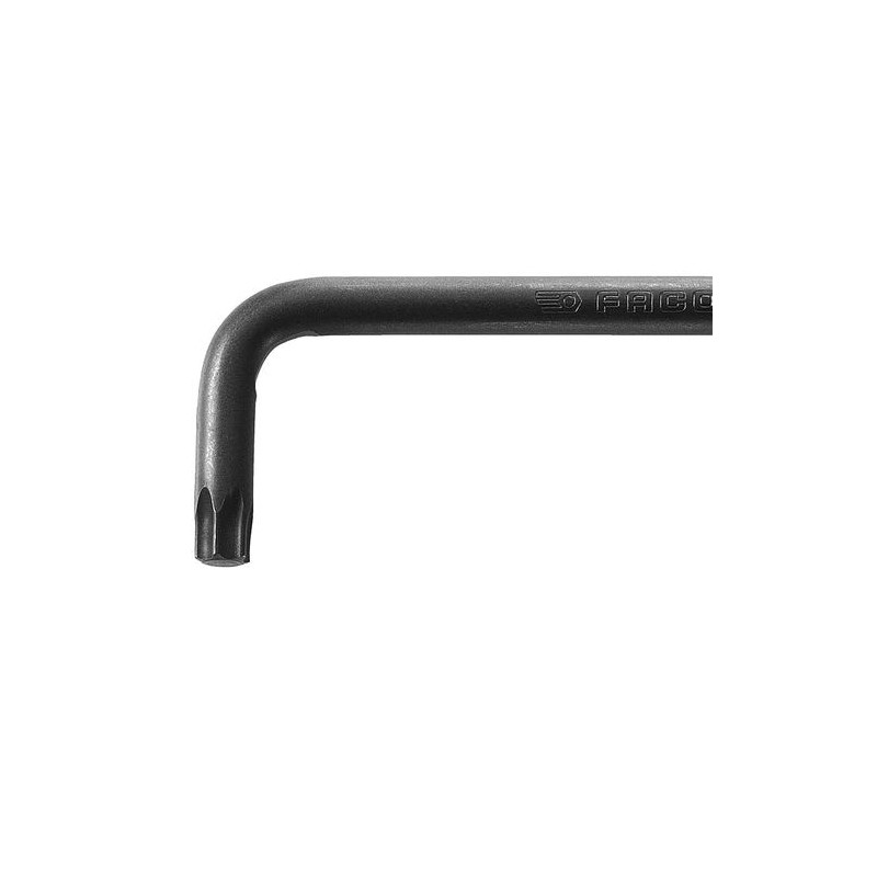 1 pcs - Facom 1-Piece Torx Key, T40 Size, L Shape, Long Arm
