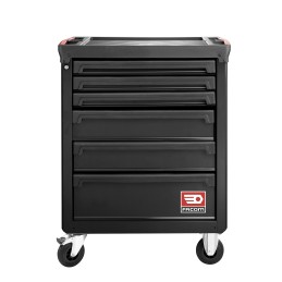 1 pcs - Facom 6 drawer Wheeled Tool Chest, 972mm x 515mm x 779mm